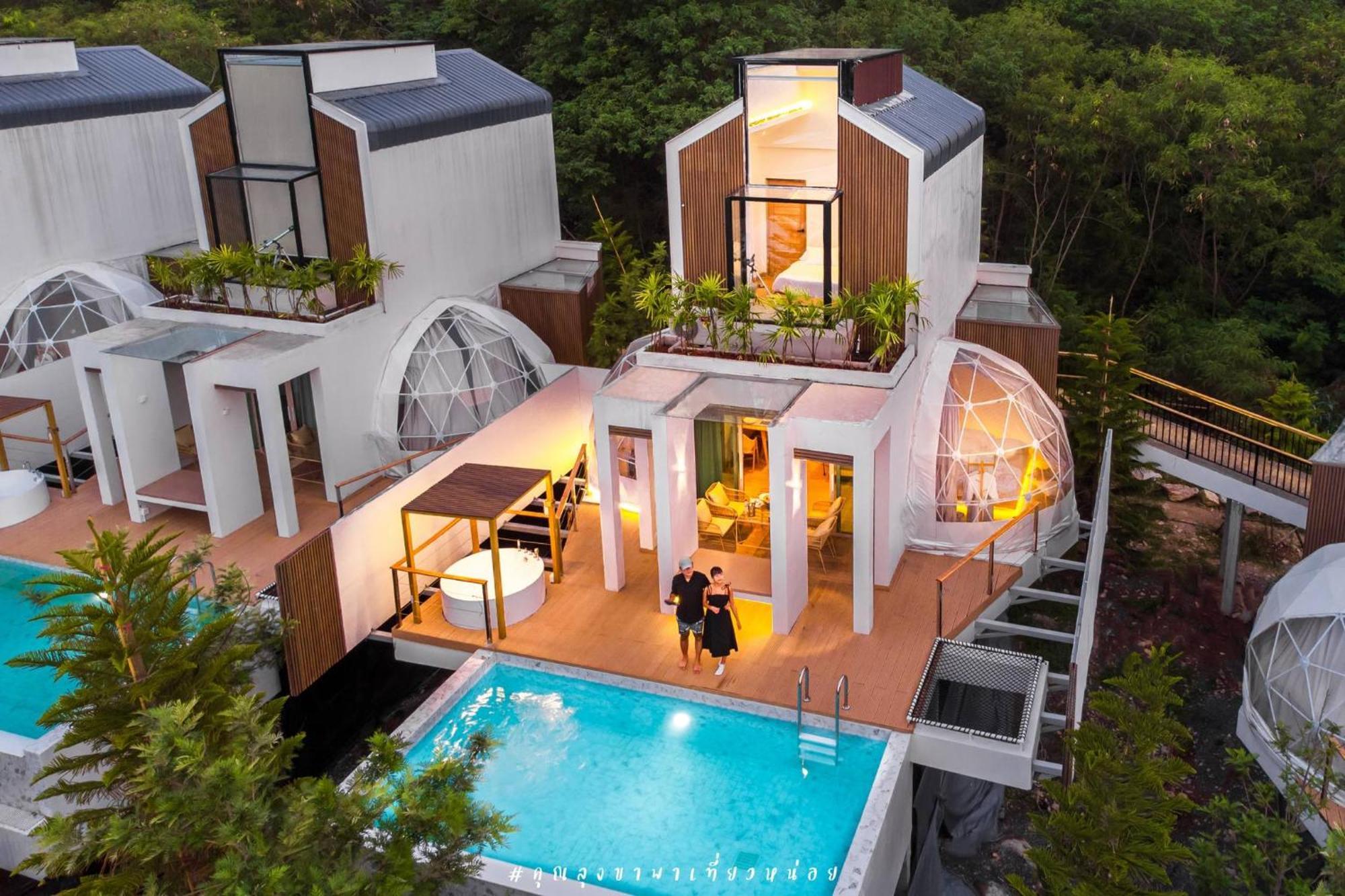 The X10 Nordic Tent And Glamping Pool Villa Khaoyai เขาใหญ่ - Sha Certified Ban Thung Sawang Ngoại thất bức ảnh